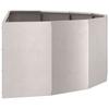 Plant Pot Silver 120 X 60 X 35 Cm Stainless Steel