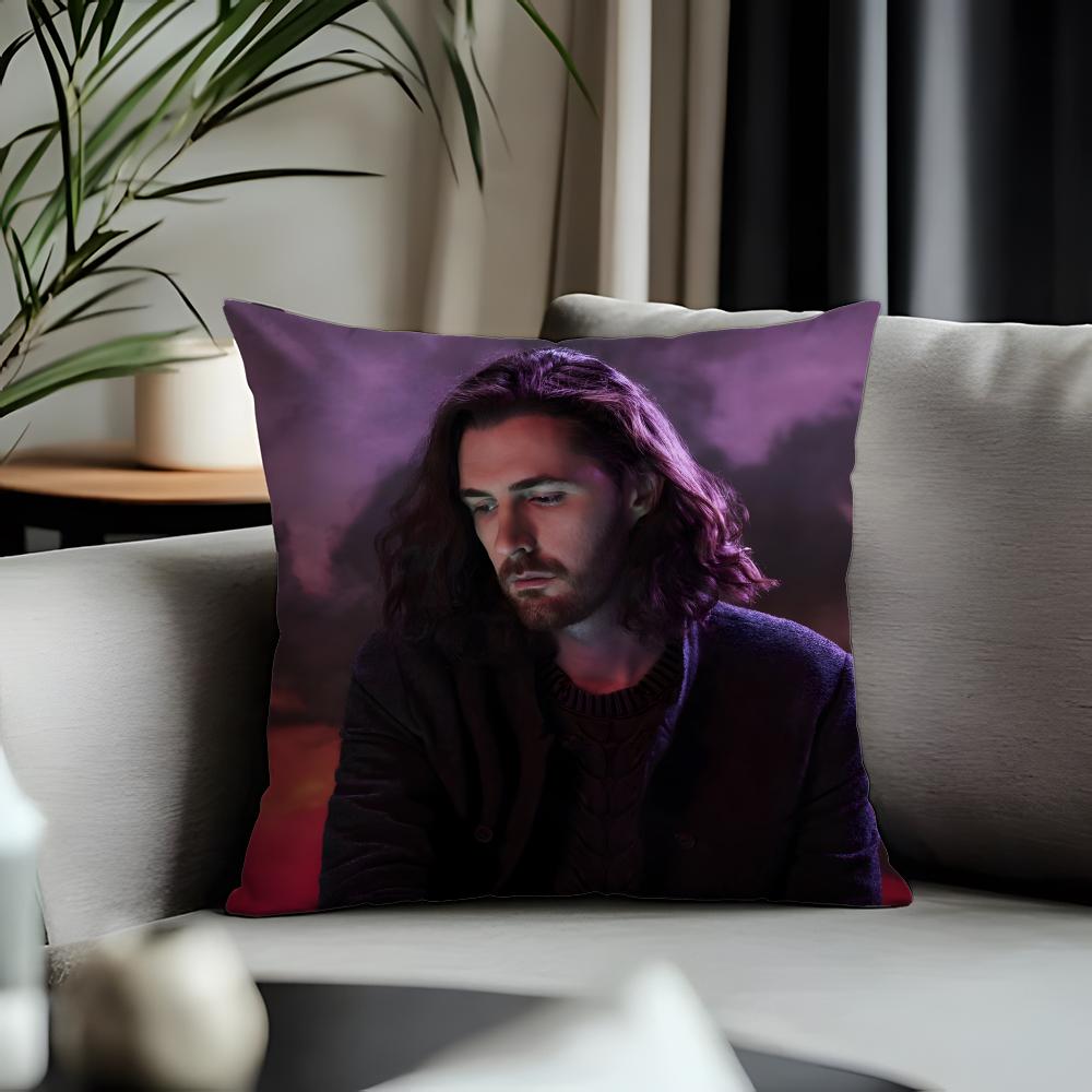 Hot HHozieried Cushion Cover Antidustmite Pillowcase Invisible Zipper Silky Short Plush Sofa Cushion Cover