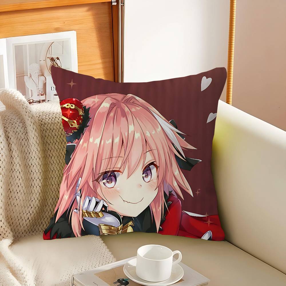 

Аниме Fate Apocrypha Астольфо Подушка Подарок Украшение для Дома Офиса Спальни Дивана Автомобиля Наволочка Чехол 45x45 16x16Inch