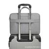 14-Inch Multi-Layer Laptop Briefcase: Business & Storage Solution