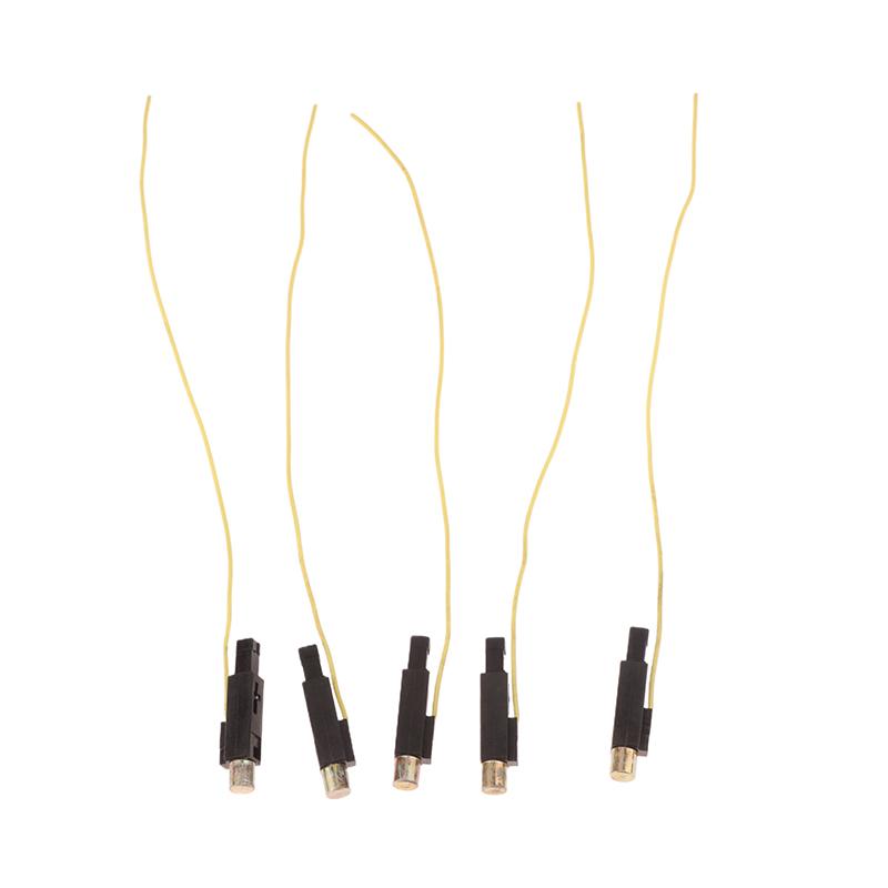 5Pcs 6*6*35Mm Piezoelectric Fire Wire Copper Cap Electronic Igniter Spray Lighter Stove Replacement Parts