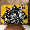 anime M-My Hero A-Academia Floor Mat Soft Flannel Floor Mat  Suitable for Entryways, Living Rooms, Bedrooms, and Bathrooms