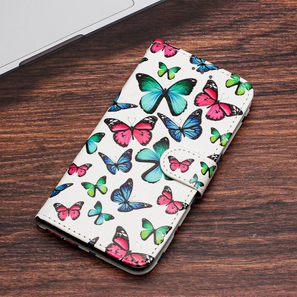 For Motorola Moto G31 4G/G41 4G Wallet Phone Case Pattern Printing PU Leather Flip Cover with Stand
