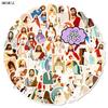 103056Pcs Cartoon Jesus Christian Religion Stickers Aesthetic Diy Scrapbook Stationary Suitcase Car Decal Graffiti Sticker Toy