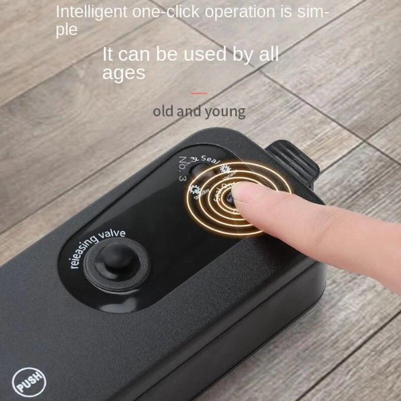 Household Vacuum Machine, Food Mini Preservation Machine, Kitchen Portable Packaging Sealer, Automatic