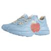 Gucci Rhyton Low Top Casual Shoes Men's Blue 666195 2SH00 4820