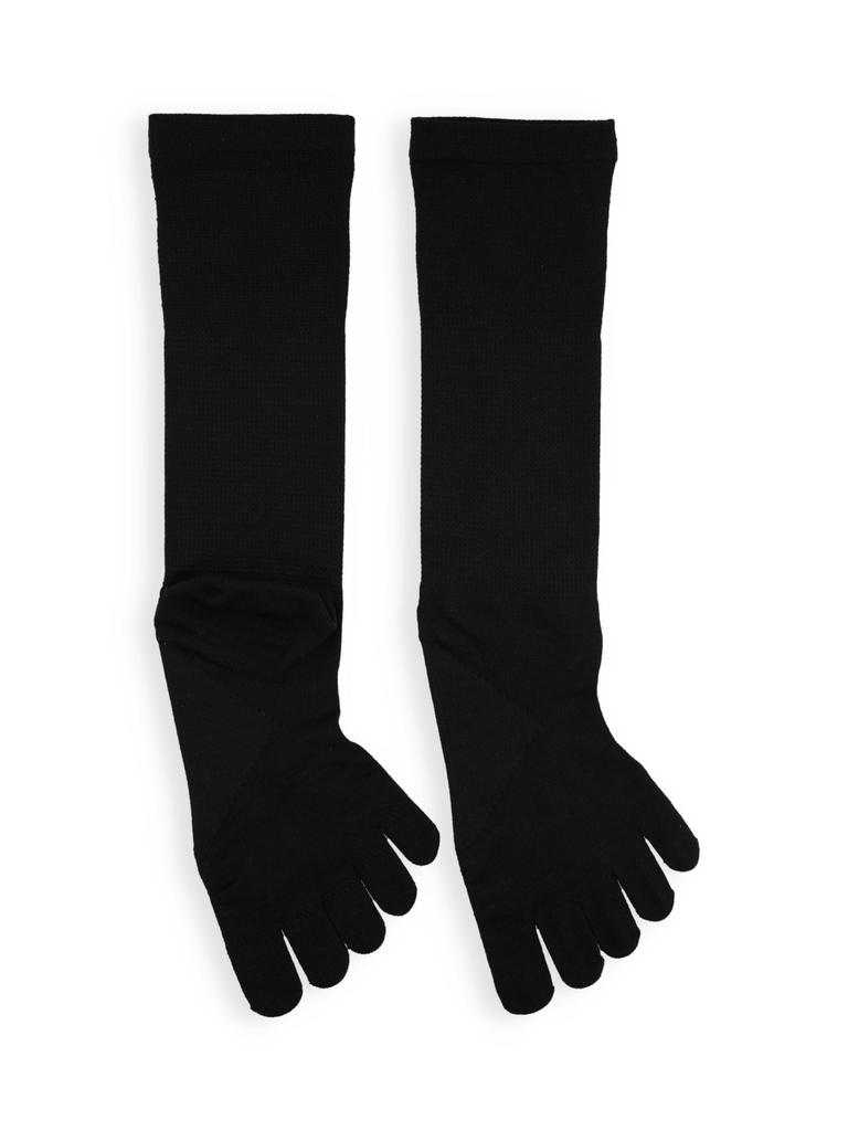 Tabio SPORTS for Business Sizes Made in Black Five-Toe Socks, 25.0-27.0cm, Japan,