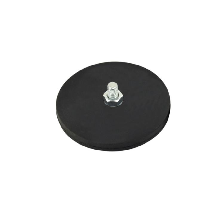 Multiple Purpose Magnetic Base 66mm/88mm Diameter Rubber Mounting Solution Heavy Duty Clamp Mount for SUV Truck LED Work