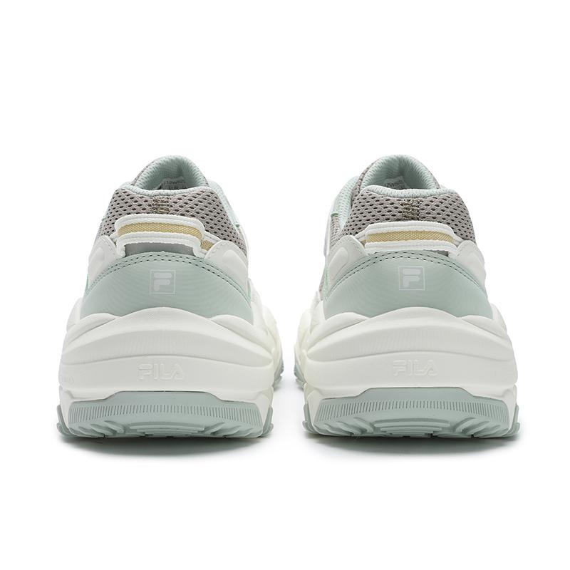 Fila Ravagement 2 S Retro Classic Fashion Casual Sports Comfortable Low-Top Dad Shoes Women Sneaker White Aqua F12W522122F-LS