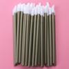 50-Pack Disposable Lip Brushes - Portable Solid Lipstick, Lip Gloss, and Makeup Cleaning Swabs