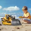 Giocattoli Auto RC per Bambini Radio 2.4G 4WD Telecomando Escavatore Camion Ribaltabile Bulldozer Modello Veicolo da Costruzione Elettrico Regalo per Bambino