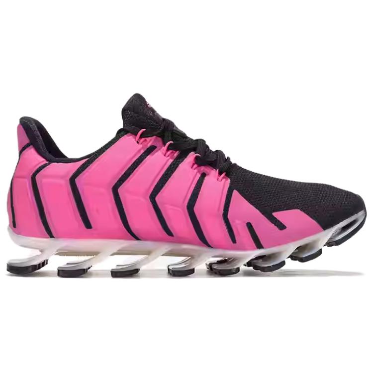Adidas Springblade Pro Comfortable Non-Slip Durable Low-Top Running Shoes Unisex Running Shoes Pink Black AQ7566