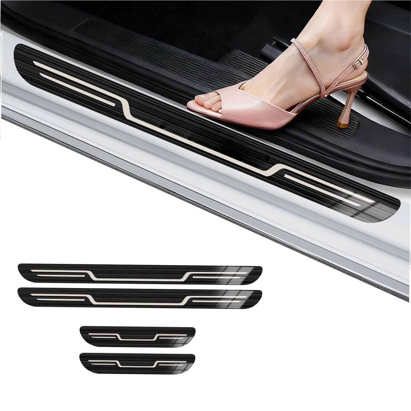 

Compatible with the new Rise A200A/210A type scuff plate, door new rise чёрный