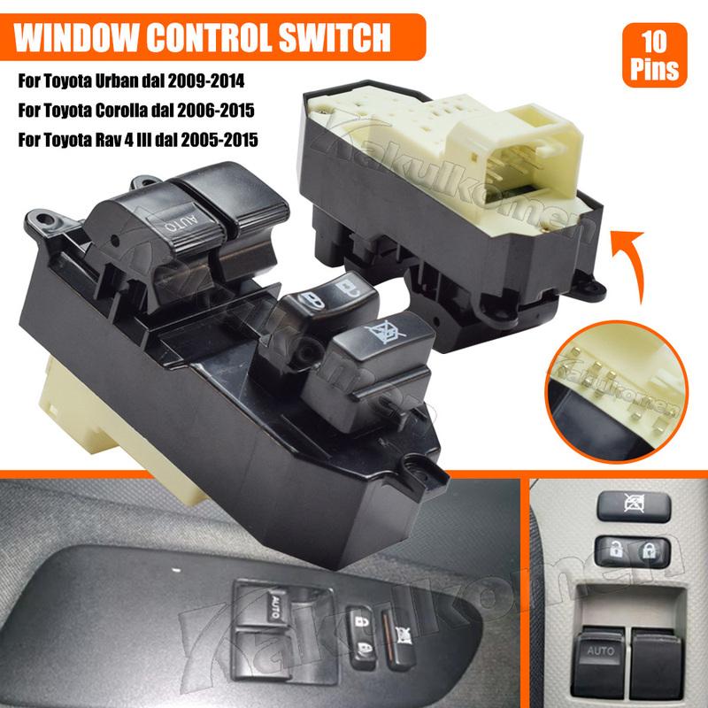 84820-0D100 84820-02230 Electric Control Power Master Window Switch Button For Toyota Auris Hybrid 2007-2013 Yaris 2005-2011
