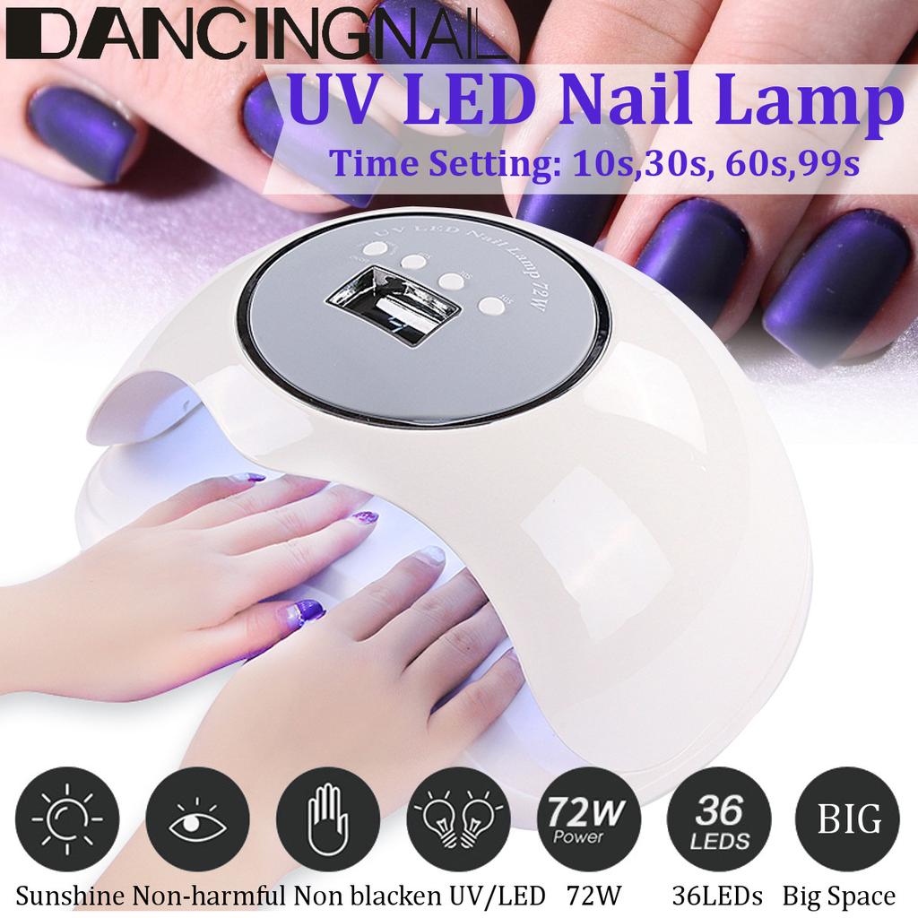 50000h Powerful 72W Quick Hand Sensor 36 UV LED Nail Lamp 50000h Powerful 72W Quick Hand Sensor 36 UV LED Nail Lamp