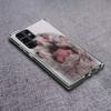 Pink Cat Hand Phone Case For Samsung Galaxy S24 S23 S21 S20 FE S22 S26 Ultra S25 Edge S10 Plus Cover Clear TPU Capa Shell Coque