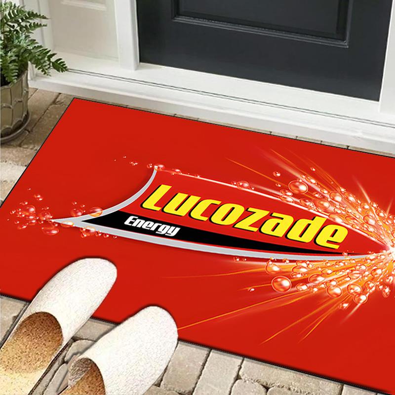 Lucozade Area Rug Suitable for Indoor And Outdoor,Carpets for Playroom, Homes, Offices, Living Rooms,Home Decor,Christmas Fan Gift