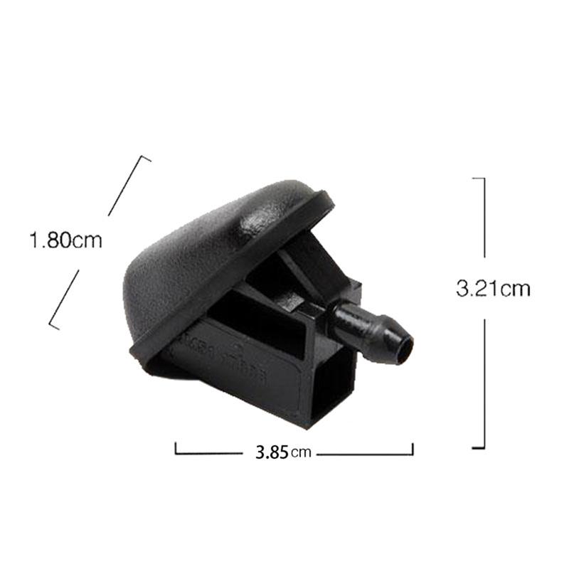 Front Windshield Windscreen Washer Jet Nozzles Sprayer 2pcs OE#BM5117666AB for Ford Focus Mondeo Galaxy C-max Fiesta KA Fusion