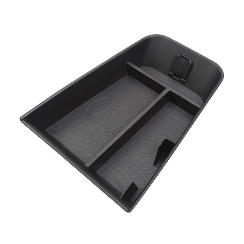 

Для Ford Mustang Mach-E 2025 2025 Автомобильный Подлокотник Центральной Консоли Ящик для Хранения Аксессуары Укладка Организаторы Лоток Укладка чёрный
