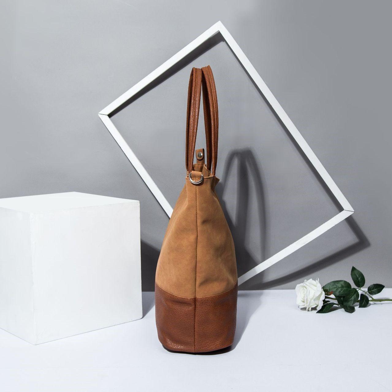 Сумка большой вместимости Женская винтажная большая сумка-тоут 45*18*38 — фото 5