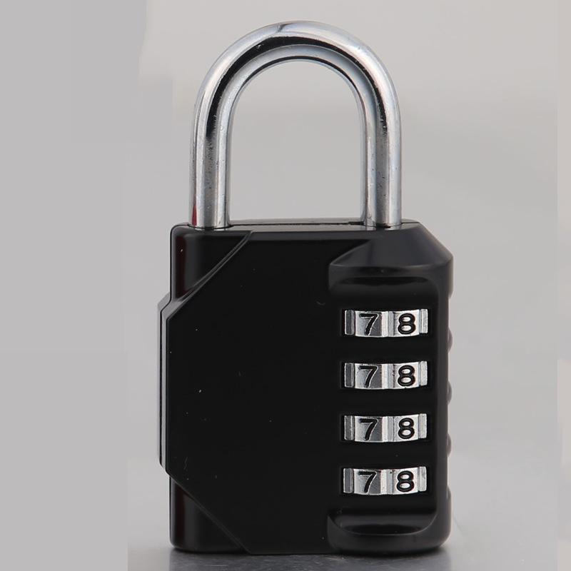 Metal Combination Padlock for Suitcases, Backpacks, Gym Lockers, Doors, and Windows - Zinc Alloy Anti-theft Lock.