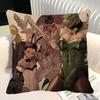 Anime D Dorohedoro Retro Pillow Case Square Pillow Bedroom Sofa Leisure Comfort Cushion Car Home Decoration