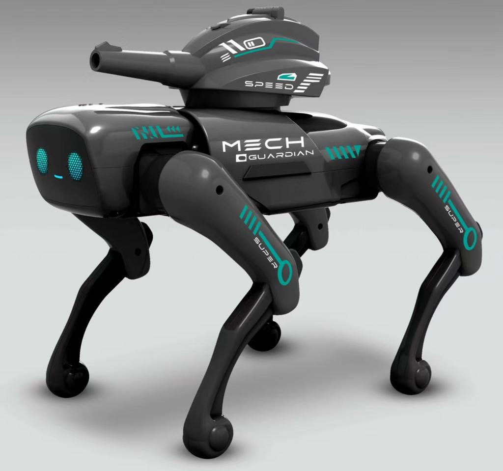 Educational Intelligent Programmable Remote Control Robot Dog Voice Control Wi-Fi App Control Plastic Material Children's