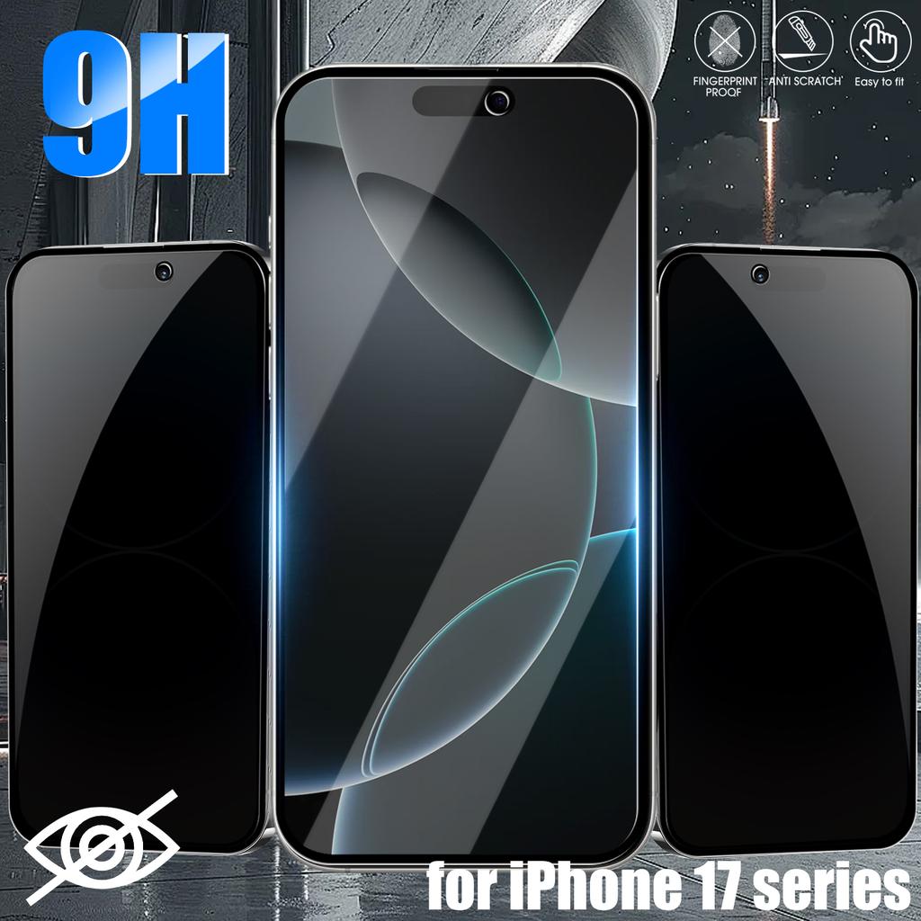 3 Stück Blickschutz-Displayschutz für iPhone 17 Pro Max gehärtetes Glas Datenschutz-Schutzfolie für iPhone 17/17Pro/17Air 2025