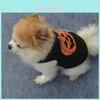 Pet Dog Costume T Shirt With Halloween Pumpkin Design For Small To Large Dogs