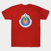 Men Black Print T-shirt Club Deportivo Guadalajara S.A. De C.V., C.D. Guadalajara,Soccer Club,Chivas,Football Club No-Cut Transfer Paper Print Cotton