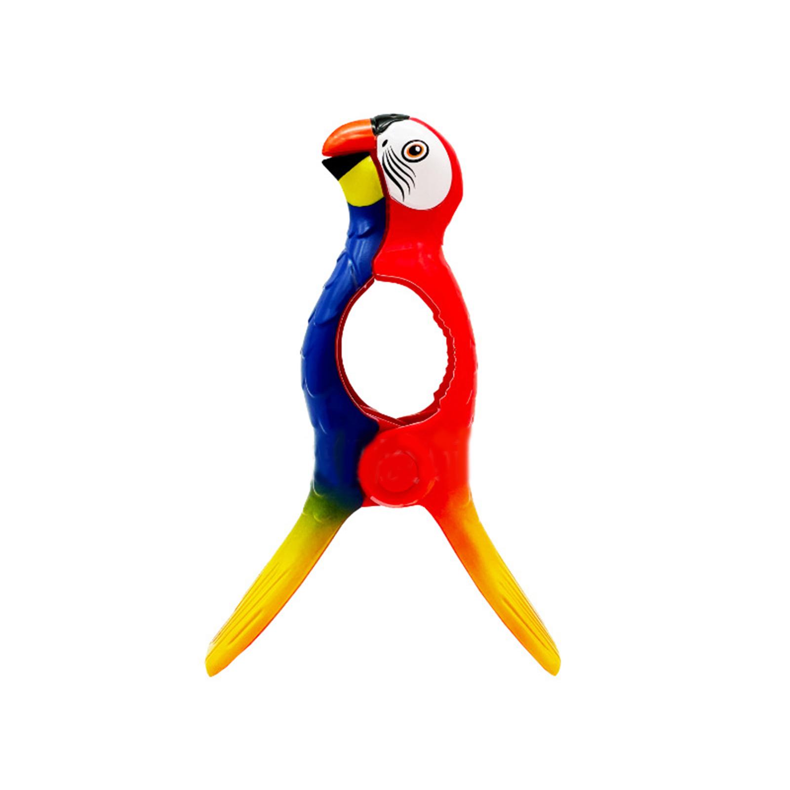 

Beach Towel Clip Plastic Parrot Towel Clip for Chairs Patio Pool Accessories Blanket Clothes Quilt Clamp Plastic Clip 7