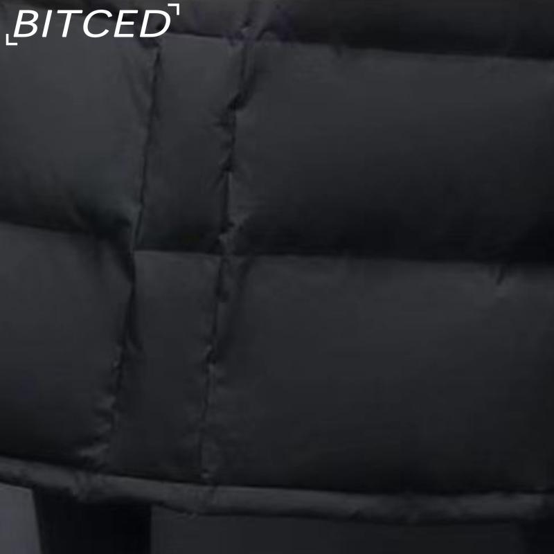 BITCED Couple's Matching Long Down-Filled Cotton Jacket Winter Thickened Warm Fashion Coat