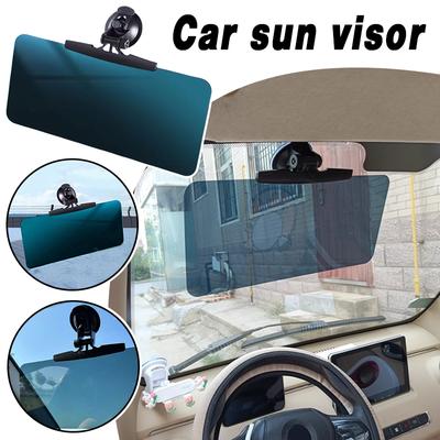 Car Adjustable Sun Visor Suction Cup Anti-Glare Anti-UV Sun Visor SUVs Sun Visor Sunproof Car Visor for Auto Rickshaw Trucks