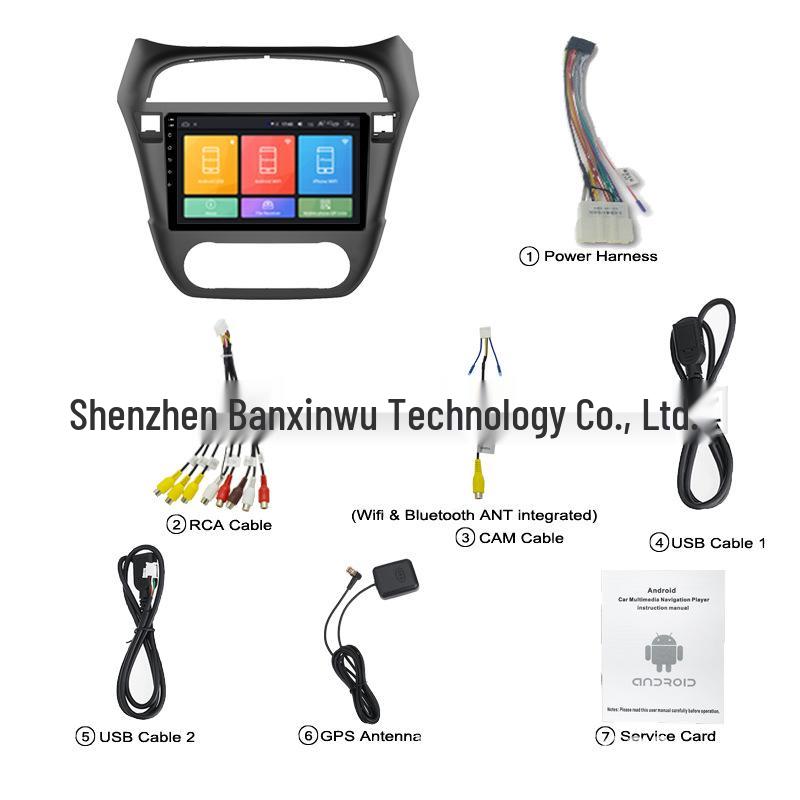 Android GPS Navigation for 15 Dongfeng Fengguang 360 Models with Large Screen and WiFi.