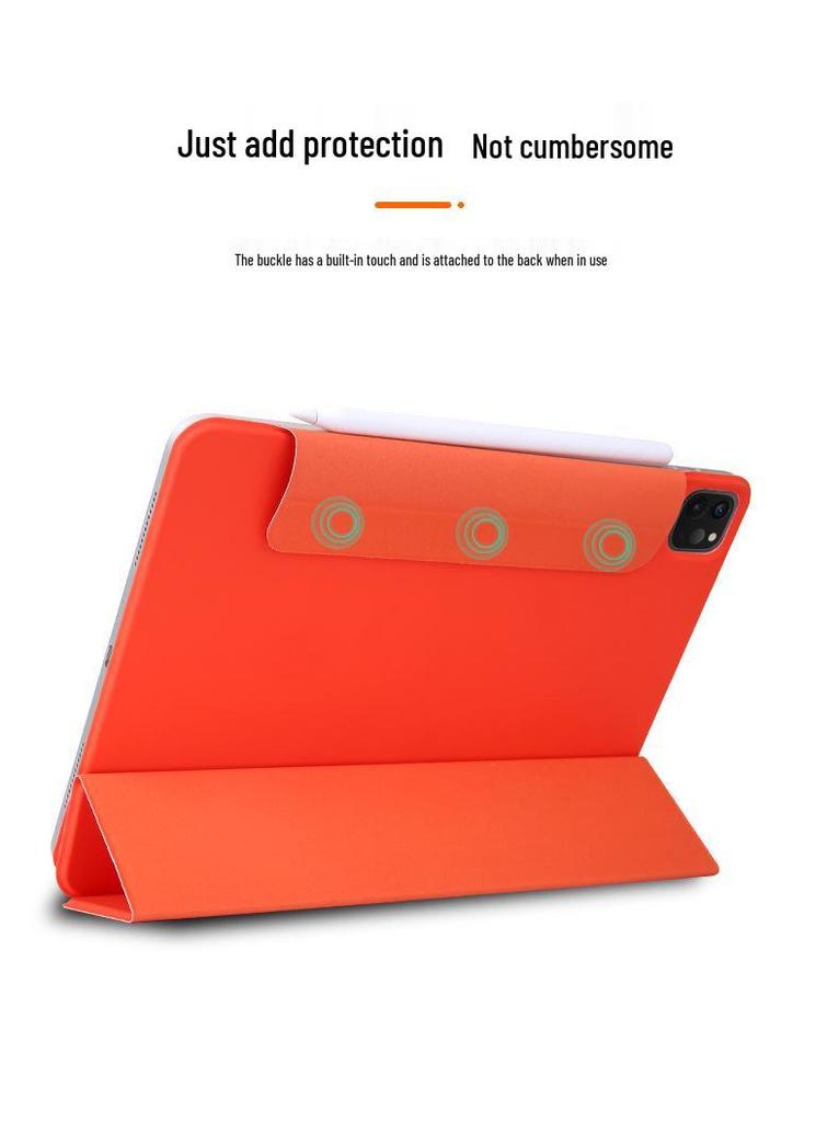 2025 iPad Air M3 Magnetic Leather Case, Double-Sided Clip, 12.9" for Air 4/5/6, MINI 6/7, Pro 11/13 Screens