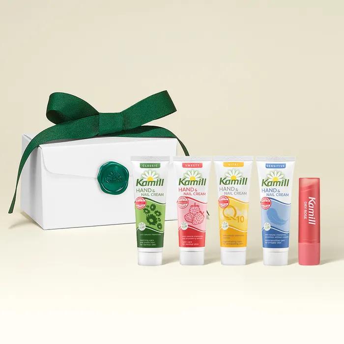 Camille Hand Cream Quad & Color Balm Gift Set