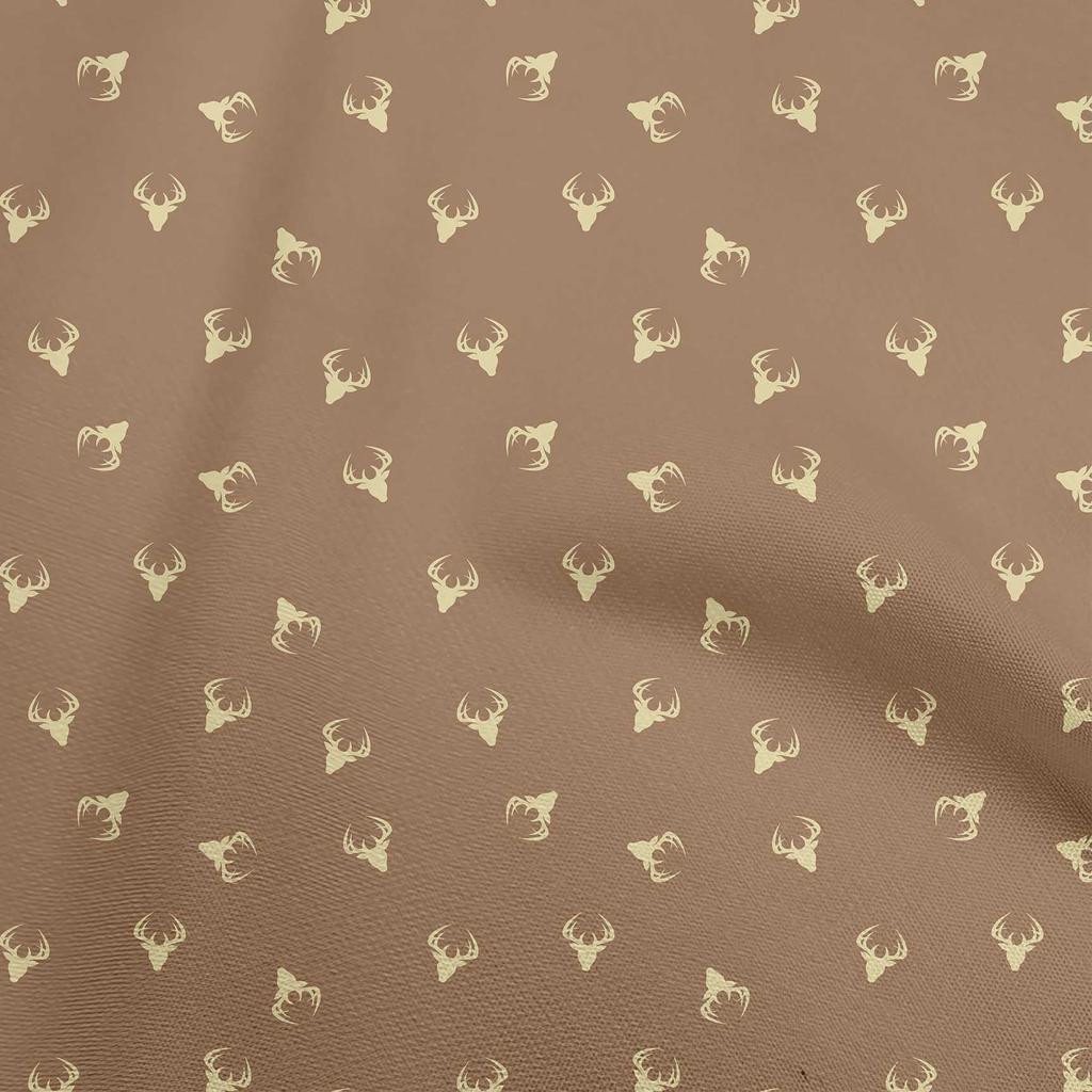 oneOone Georgette Viscose Black Fabric Christmas Fabric For Sewing Printed Craft Fabric By The Yard 42 Inch