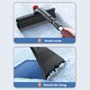 Car Snow Brush And Ice Scraper Brush Extendable Snow Shovel Ergonomic Foam Grip Snow Remove Broom for Windshield & Window Cleaning
