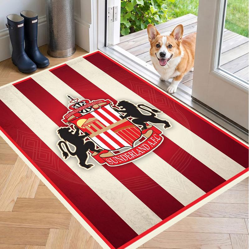 Soft Floor Carpet Sunderland Pattern Area Rug Decorative Mat For Home Room Decoration