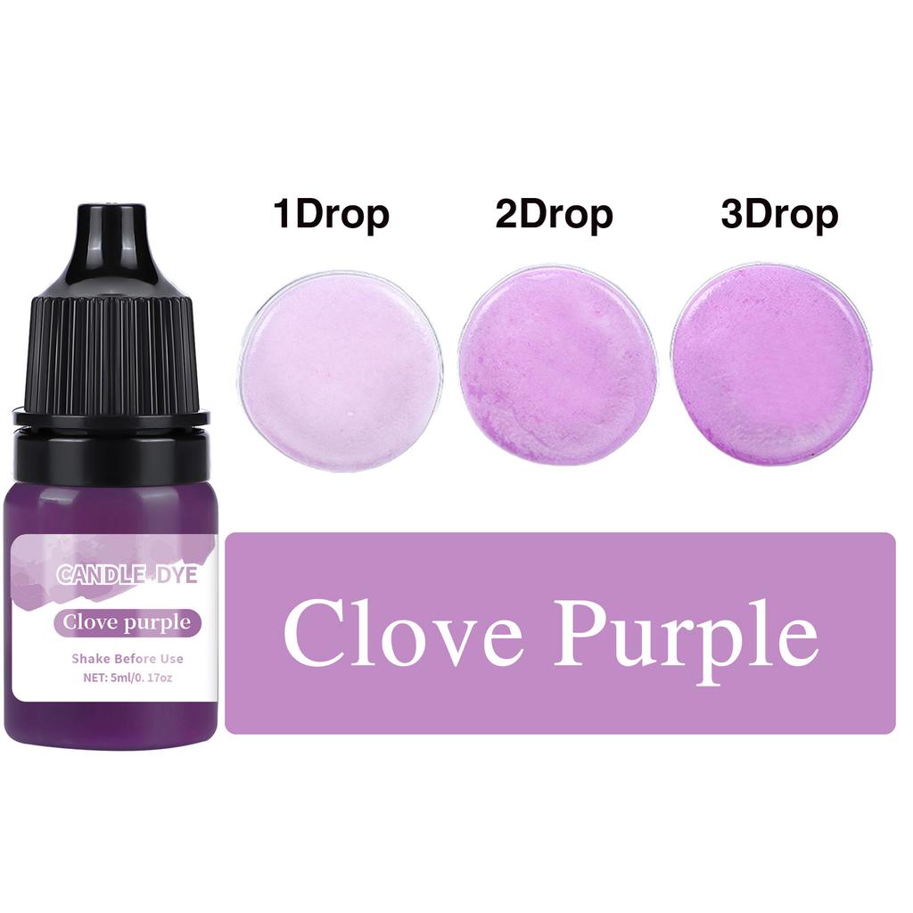 5 ml/butelka Pigment do świec woskowych Nietoksyczny pigment do świec sojowych Płynny barwnik Wosk sojowy DIY Barwniki do mydła Materiały do produkcji świec