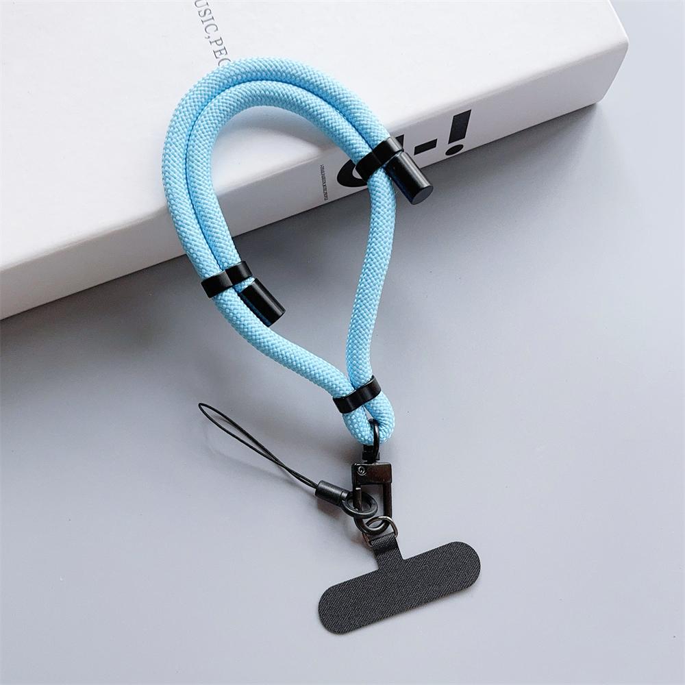Adjustable Phone Lanyard Hanging Decoration Can Be Carried Twist Rope Anti-loss Pendant Fashion Strong Wrist Short Straps Band