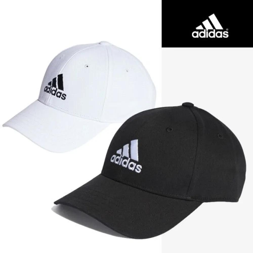 adidas Baseball Cotton Twill Cap (Baseball Cap Golf Cap) White No. 58_OSFM