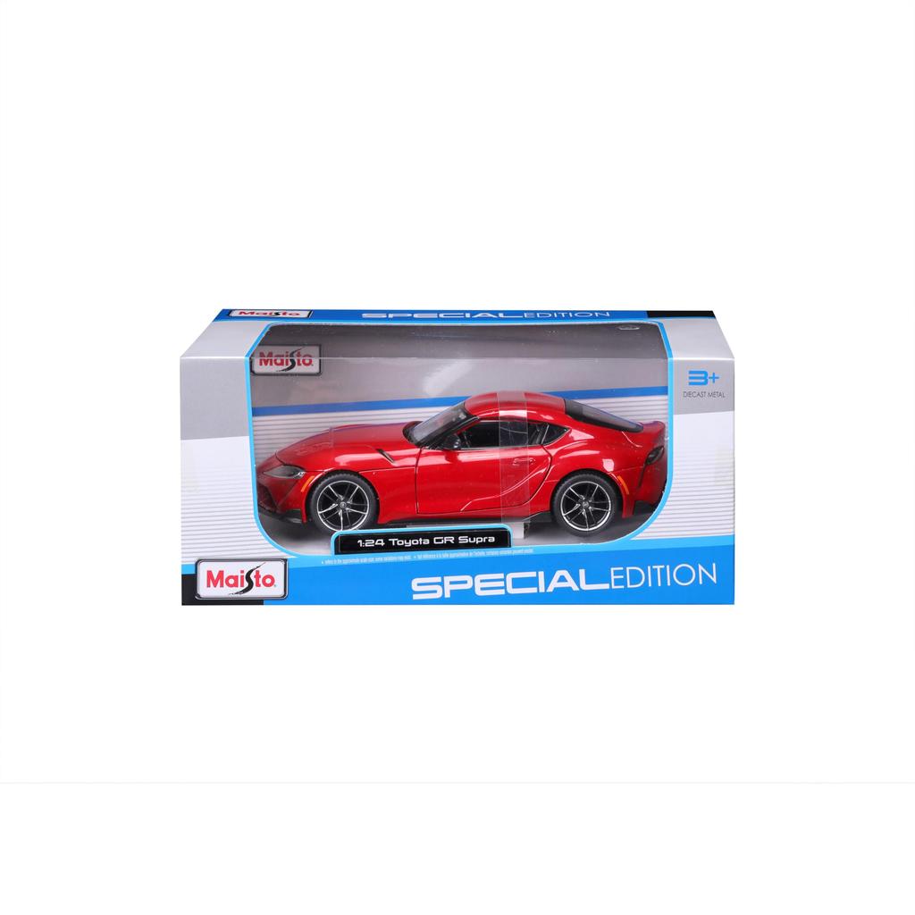 Maisto Toyota Supra GR Red Diecast Miniature Finished Model 32917 RD 1/24 / Car