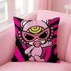 Luxury Japan Fashion H-Hysteric M-Mini Pillow Case Anti-Dustmite Pillowcase Invisible Zipper Silky Short Plush Sofa Cushion Cove