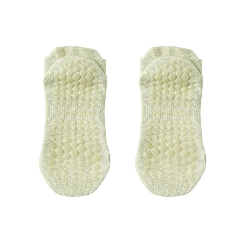 1 Pair Women Low Cut Socks Fitness Dance Yoga Socks Mesh Breathable Anti-Slip Floor Pilates Socks Professional Sprots Supplies
