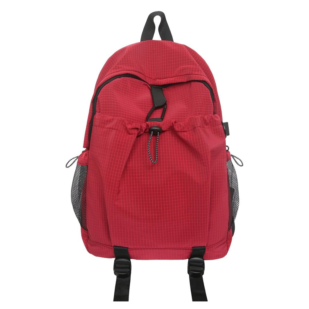Schoolbag Autumn and Winter Men's and Women's Bags Casual 1011 New Large-capacity Backpack Lightweight Class Bag