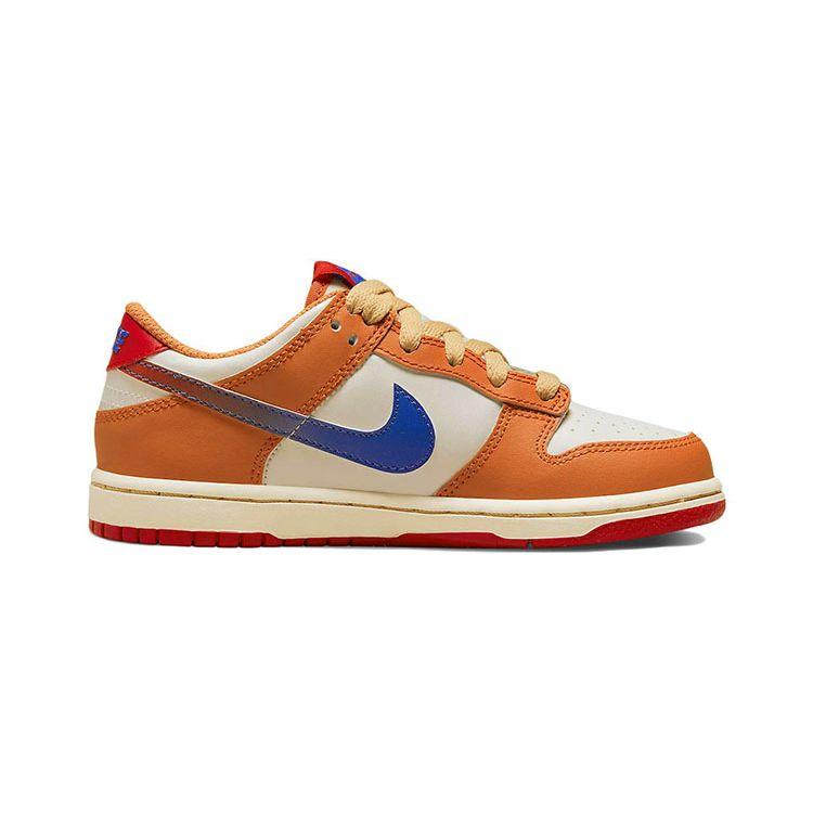Nike Dunk Low PS Hot Curry Kids Sneakers Orange Sail University-Red DH9756-101