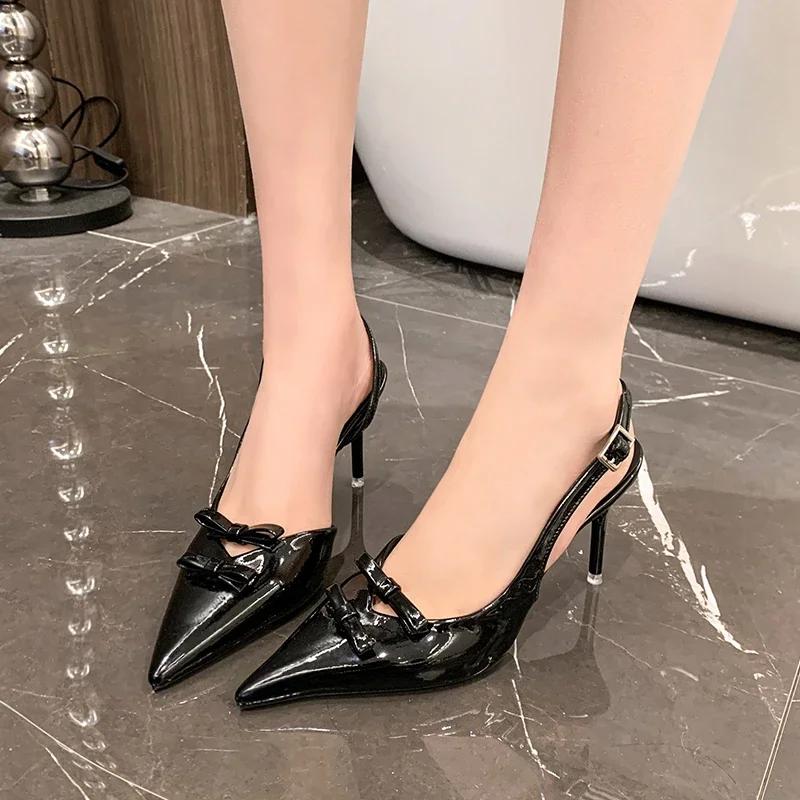 Women's High Heels Casual Slingback Pointed Sandals  Sexy 2025 Designer High Heels Summer Party Luxury
