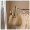 Lazy Wind Large-capacity Straw Bag Women's Spring New Versatile Shoulder Tote Bag Vacation Beach Bag