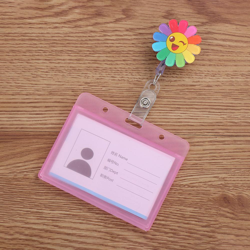 Card Holder Clip Badge Holder Clip Name Card Holder Retractable Badge ID Badge Holder Nurse Doctor